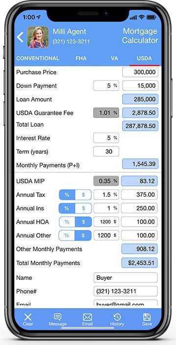 monthly mortgage payment calculator