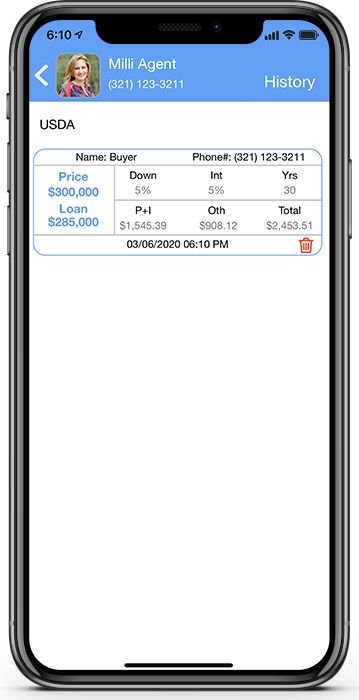 Simple loan calculator